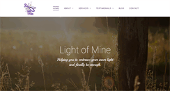 Desktop Screenshot of lightofmine.org