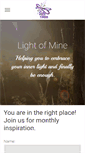 Mobile Screenshot of lightofmine.org